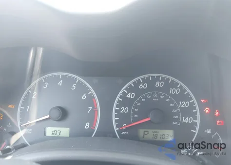 2009 Toyota Corolla Le from USA, damaged, VIN JTDBL40E299038194